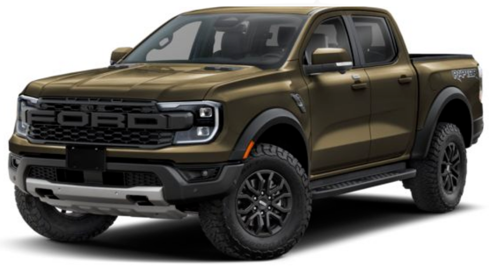 Ford Ranger Raptor 2025 Shelter Green Metallic