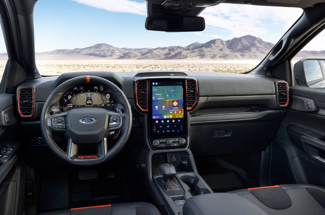 Ford Ranger Raptor 2025 interior-1