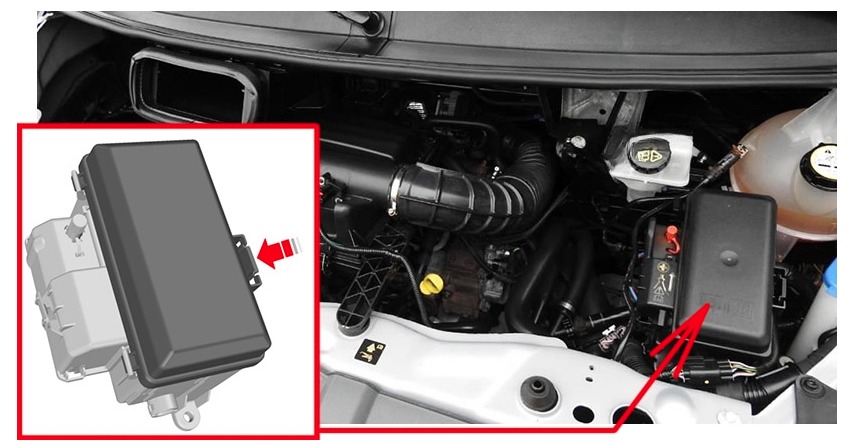 Ford Transit Fuse Box Diagrams and Location User Guide (2006 - 2013) Fig 5
