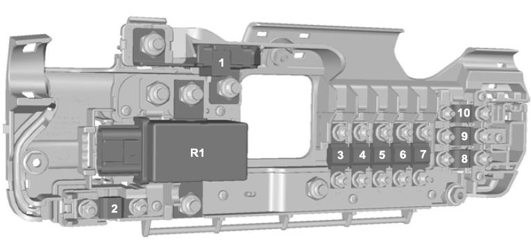Ford Transit Fuse Box Diagrams and Location User Guide (2006 - 2013) Fig 6