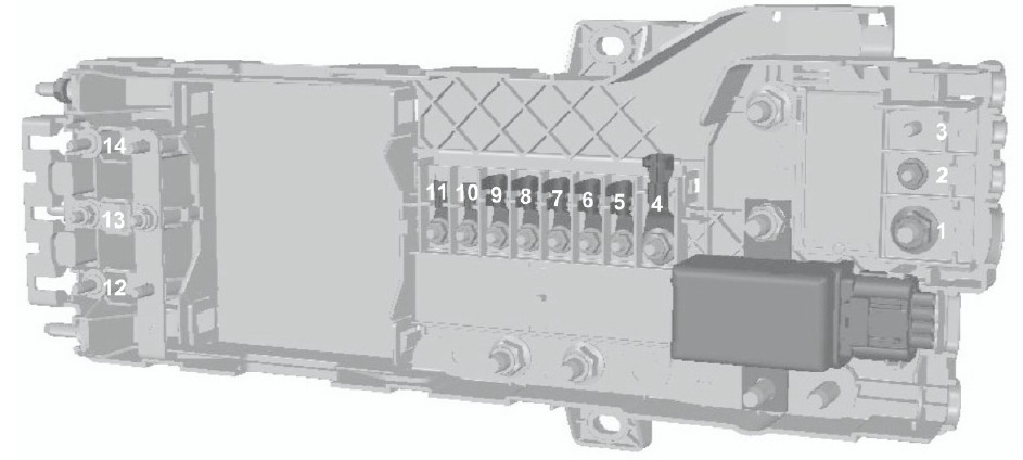 Ford Transit Fuse Box Location and Diagrams User Guide (2014 - 2019) Fig 7