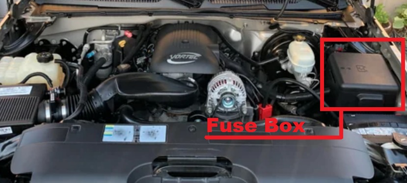 GMC Sierra Fuse Box Location and Diagrams User Guide (2007 - 2013) fig 2