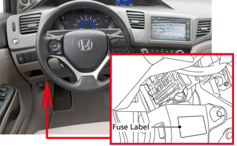 Honda Civic (2012 – 2015) FIG-1