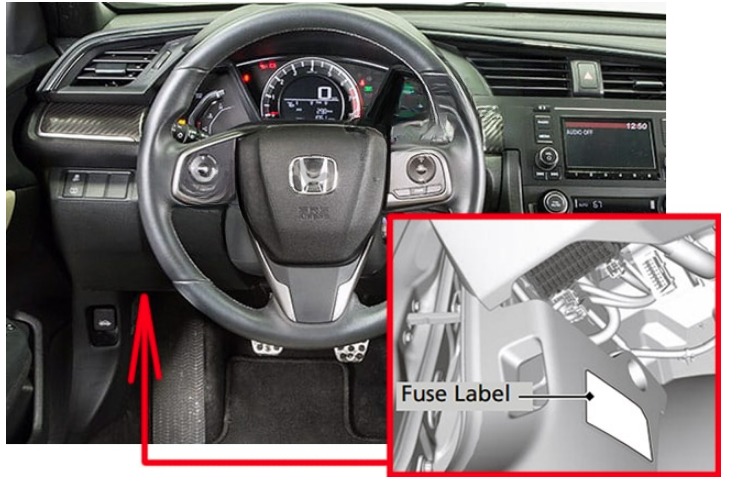 Honda Civic (2016 – 2019) FIG-1