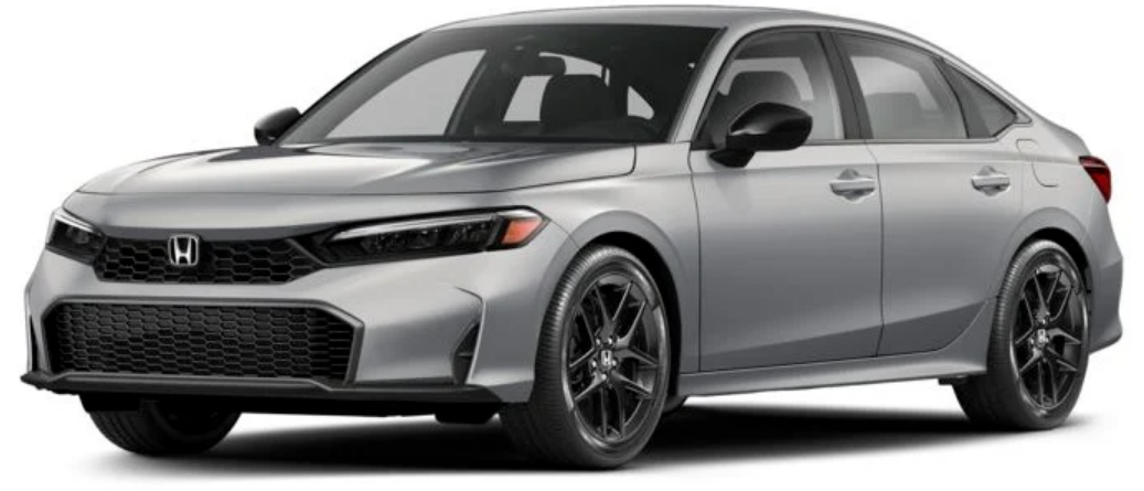 Honda Civic 2025 Meteorite Gray Metallic