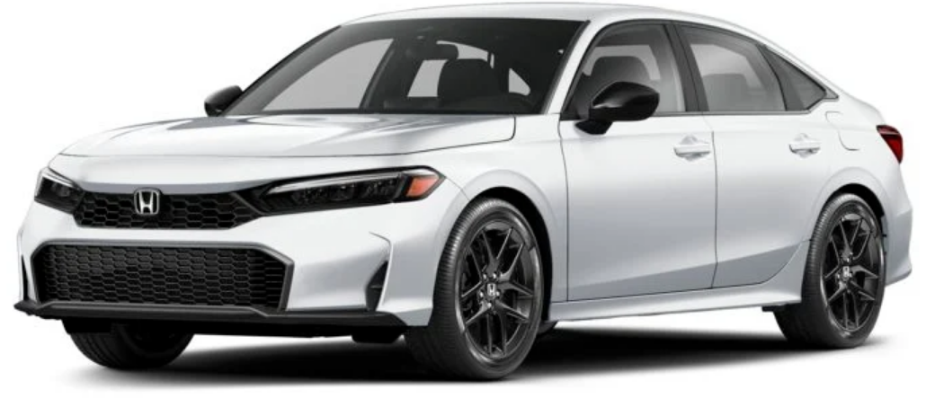 Honda Civic 2025 Platinum White Pearl