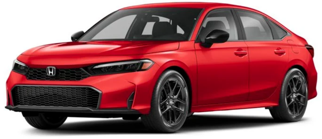 Honda Civic 2025 Rallye Red