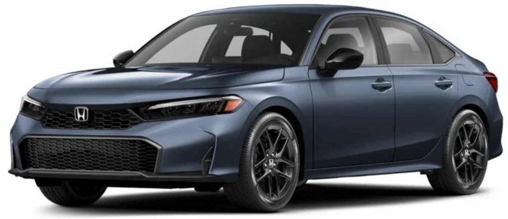 Honda Civic 2025 Solar Silver Metallic