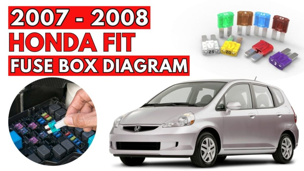 Honda Fit Fuse Box Location & Diagrams User Guide (2007 – 2008) Featured
