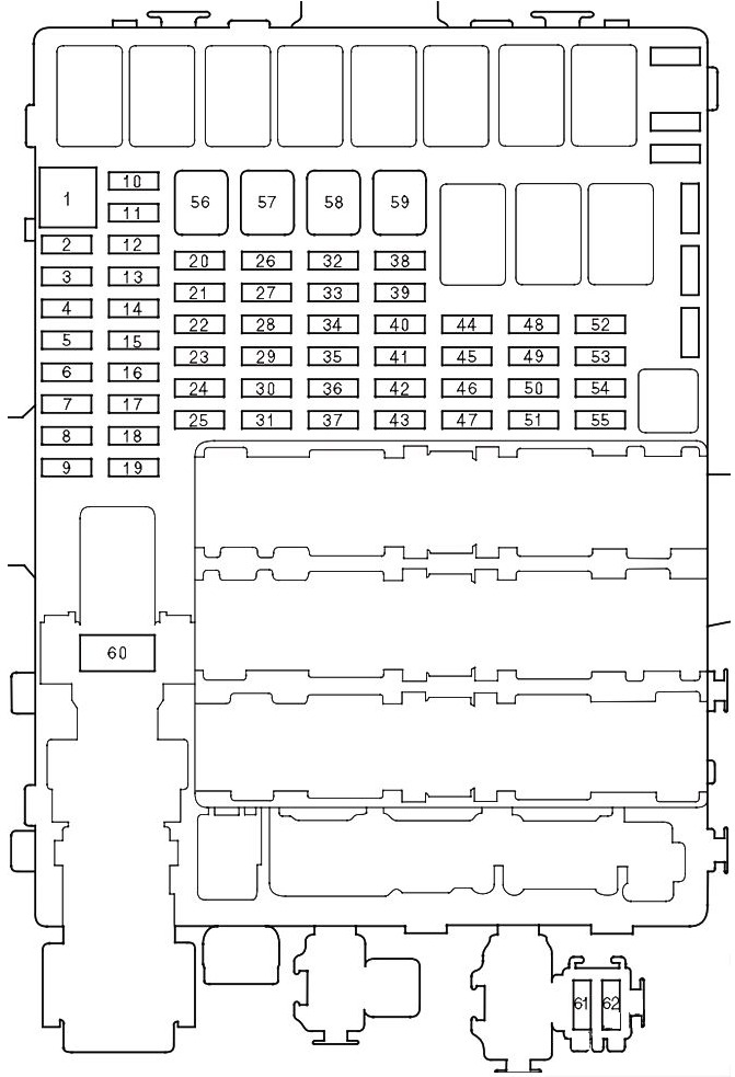 Honda Fit Fuse Box Location & Diagrams User Guide (2009 – 2014) fig 4