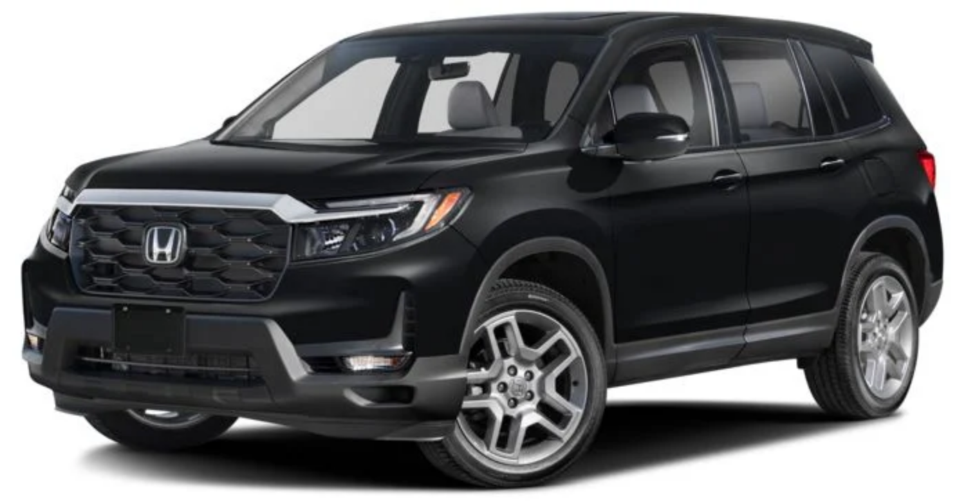 Honda Passport 2025 Crystal Black Pearl