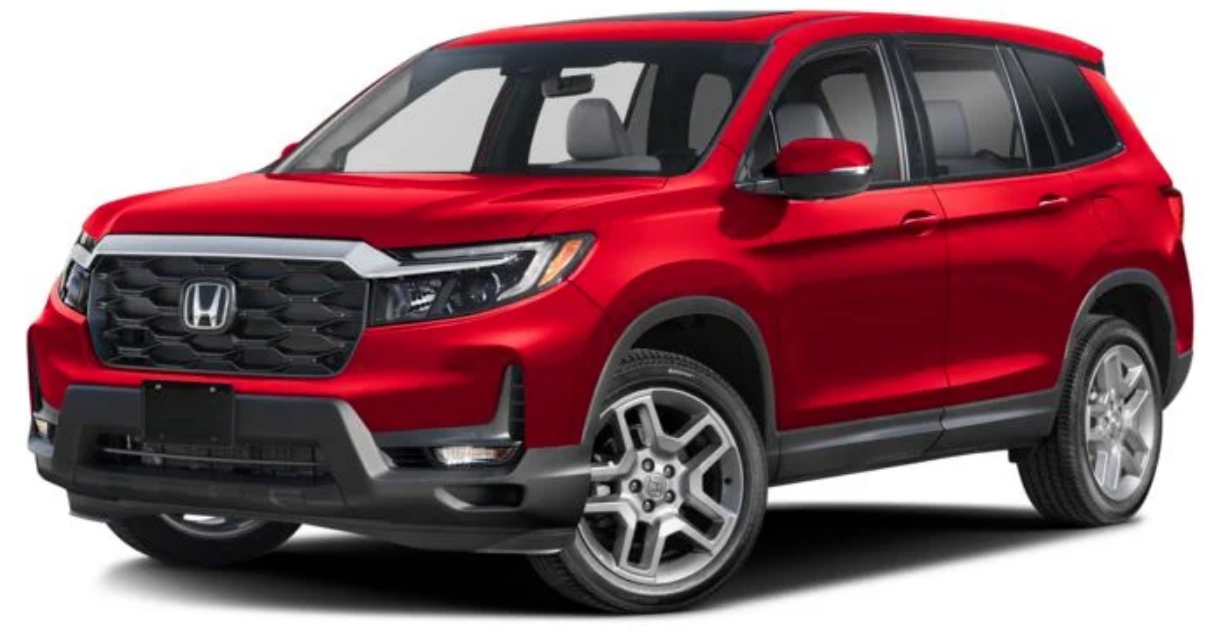 Honda Passport 2025 Radiant Red Metallic II