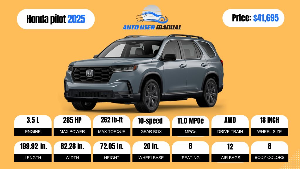 Honda pilot 2025 Brochure
