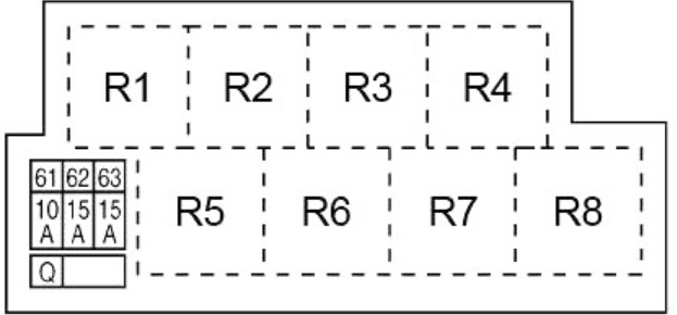 Infiniti (FX35, FX50 & QX70) Fuse Box Location and Diagrams User Guide (2008 - 2017) fig 7