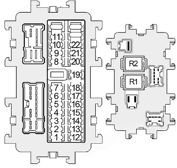 Infiniti QX56 Fuse Box Location and Diagrams User Guide (2004 - 2010) fig 3