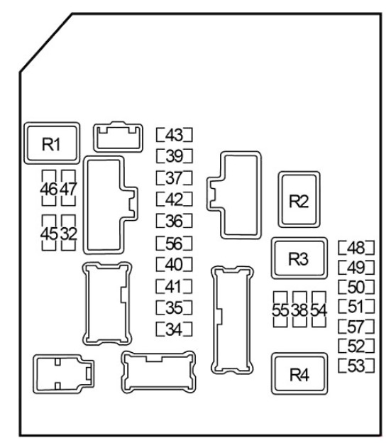 Infiniti QX56 Fuse Box Location and Diagrams User Guide (2004 - 2010) fig 7