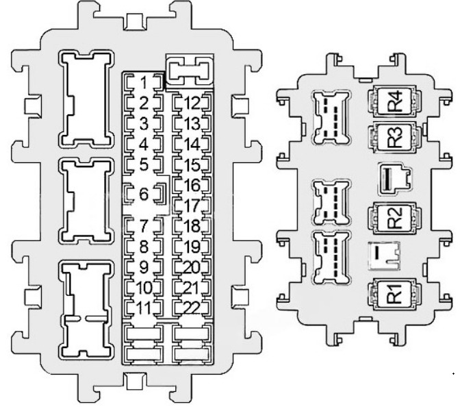 Infiniti (QX56 & QX80) Fuse Box Location and Diagrams User Guide (2010 - 2017) fig 2