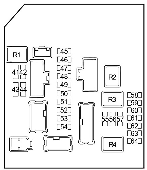 Infiniti (QX56 & QX80) Fuse Box Location and Diagrams User Guide (2010 - 2017) fig 4
