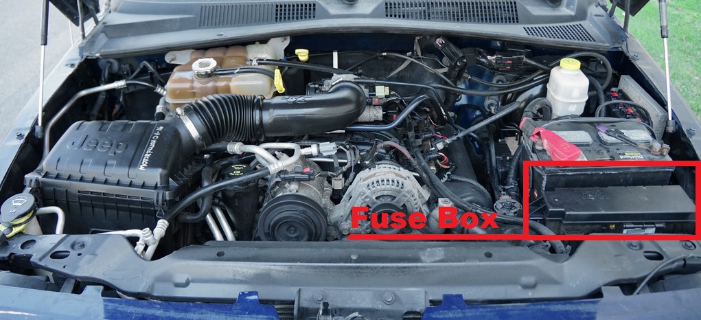 Jeep (Liberty & Cherokee) Fuse Box Location and Diagrams User Guide (2002 – 2007) Fig 2