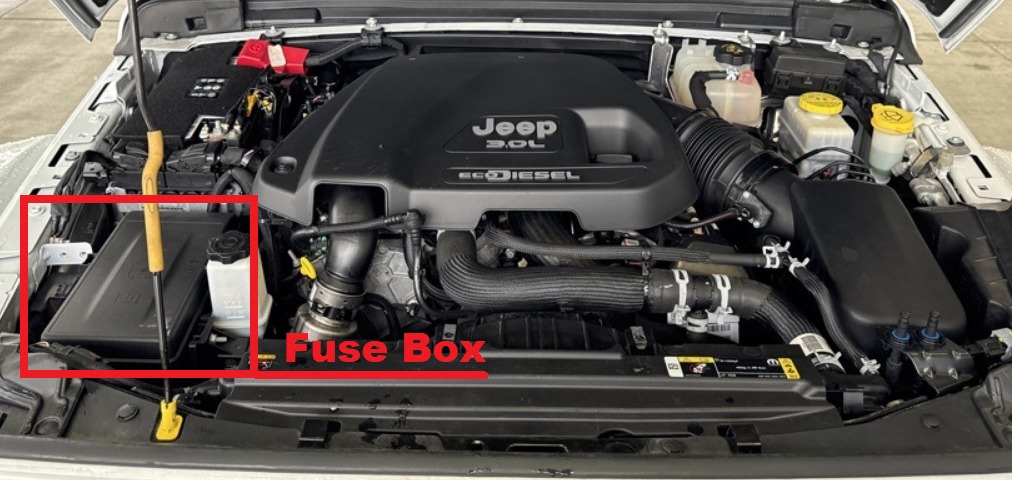 Jeep Wrangle Fuse Box Location and Diagrams User Guide (2018 - 2022) Fig 2