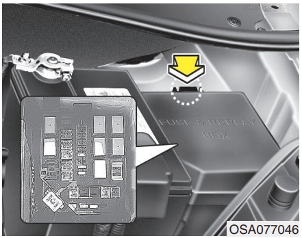 KIA Picanto Fuse Box Diagrams & Location User Guide (2008 – 2011) fig 3