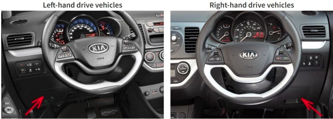 KIA Picanto Fuse Box Diagrams & Location User Guide (2012 – 2017) fig 1