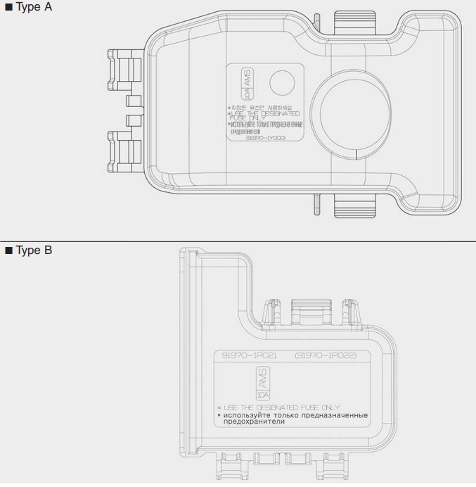 KIA Picanto Fuse Box Diagrams & Location User Guide (2012 – 2017) fig 27