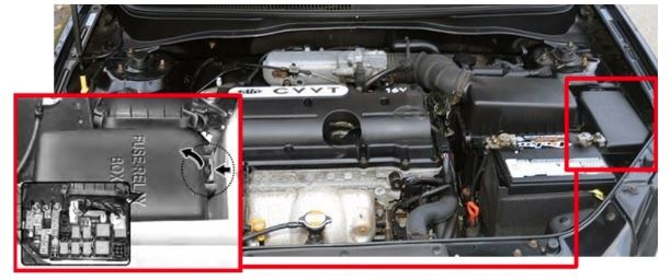 KIA Rio Fuse Box Diagrams & Location User Guide (2006 – 2011) fig 3