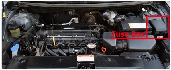 KIA Rio Fuse Box Diagrams & Location User Guide (2012 – 2017) fig 3