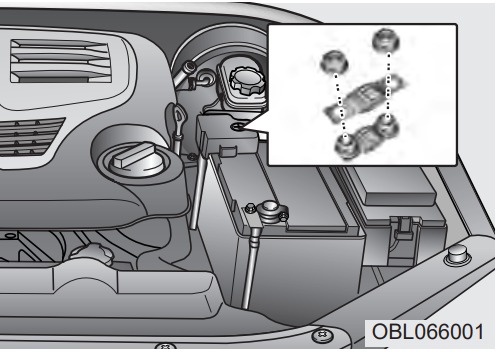 KIA Sorento Fuse Box Location and Diagrams User Guide (2003 – 2009) fig 5