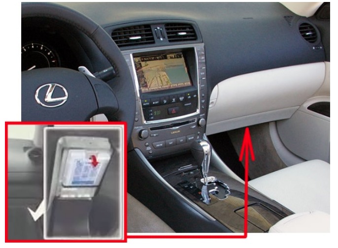 Lexus (IS250 & IS350) Fuse Box Location and Diagrams User Guide (2006 - 2013) fig 3