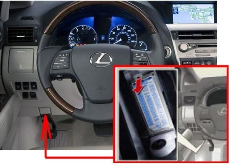 Lexus RX350 (2010 – 2015) fig-1