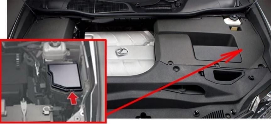 Lexus RX350 (2010 – 2015) fig-3