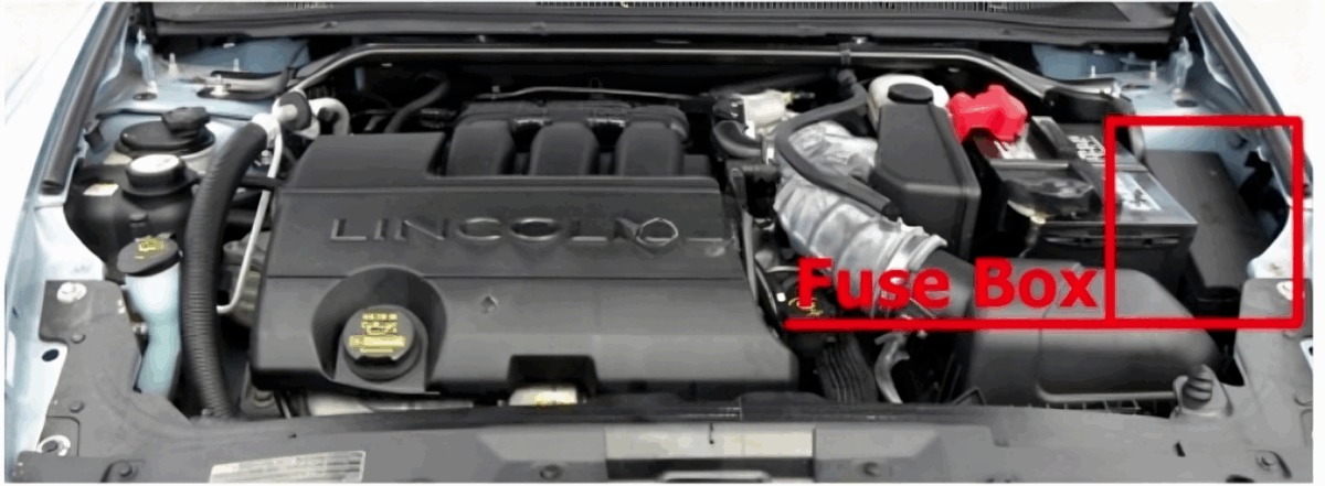 Lincoln MKS Fuse Box Location and Diagrams User Guide (2009 - 2012) fig 2