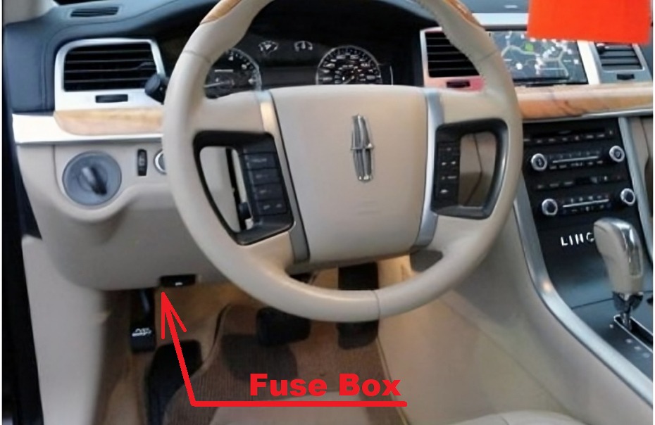 Lincoln MKS Fuse Box Location and Diagrams User Guide (2013 - 2016) fig 1