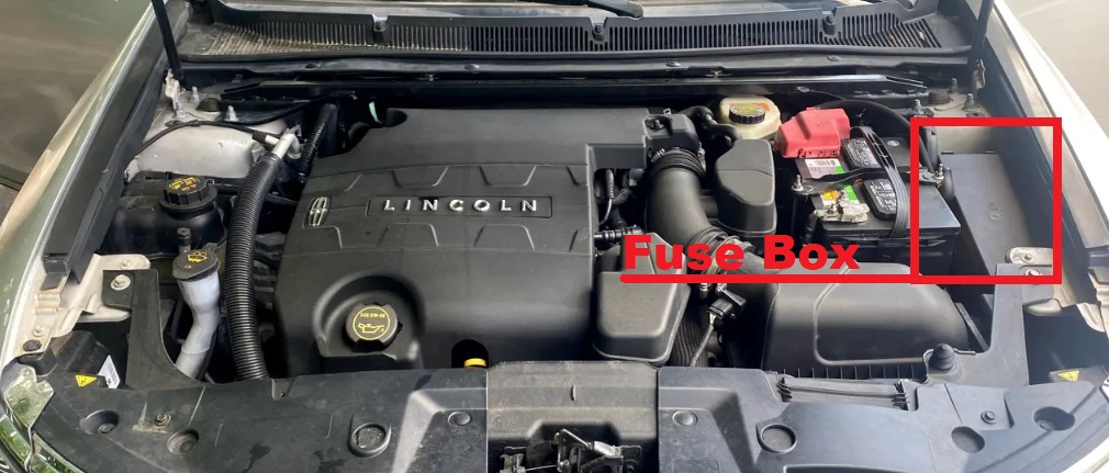 Lincoln MKS Fuse Box Location and Diagrams User Guide (2013 - 2016) fig 2