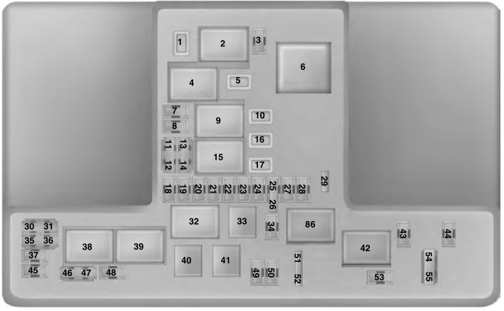 Lincoln MKX Fuse Box Location and Diagrams User Guide (2016 - 2018) fig 7