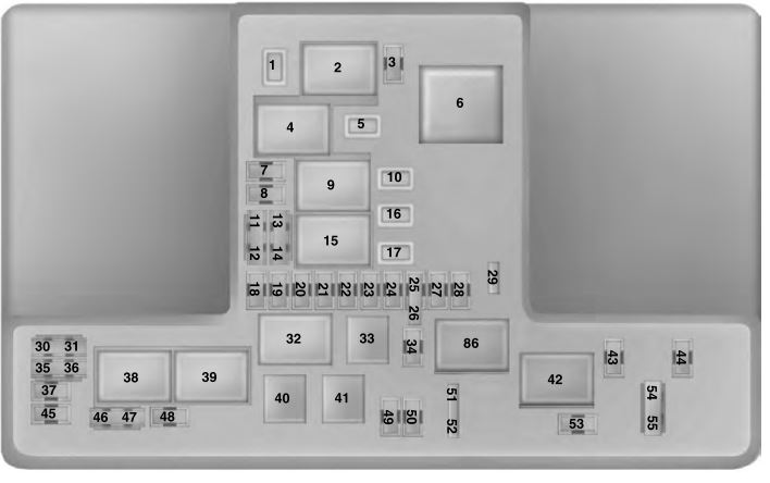 Lincoln MKX Fuse Box Location and Diagrams User Guide (2016 - 2018) fig 8