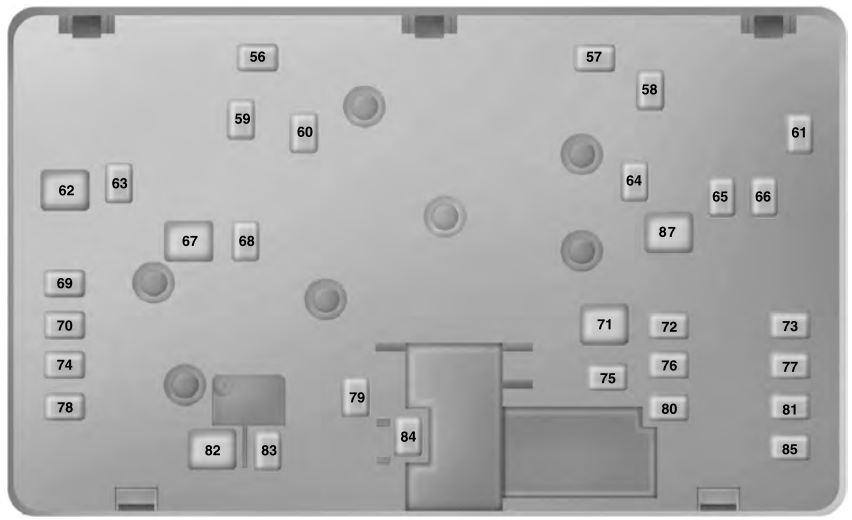 Lincoln MKX Fuse Box Location and Diagrams User Guide (2016 - 2018) fig 9