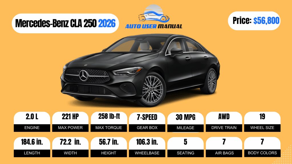 Mercedes-Benz CLA 250 2026 (Brochure)