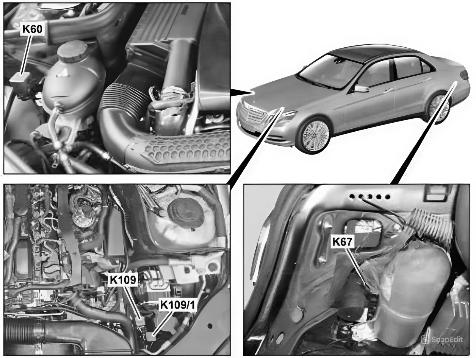 Mercedes-Benz E-Class Fuse Box Diagrams and Location Guide (2010 - 2016) Fig 16