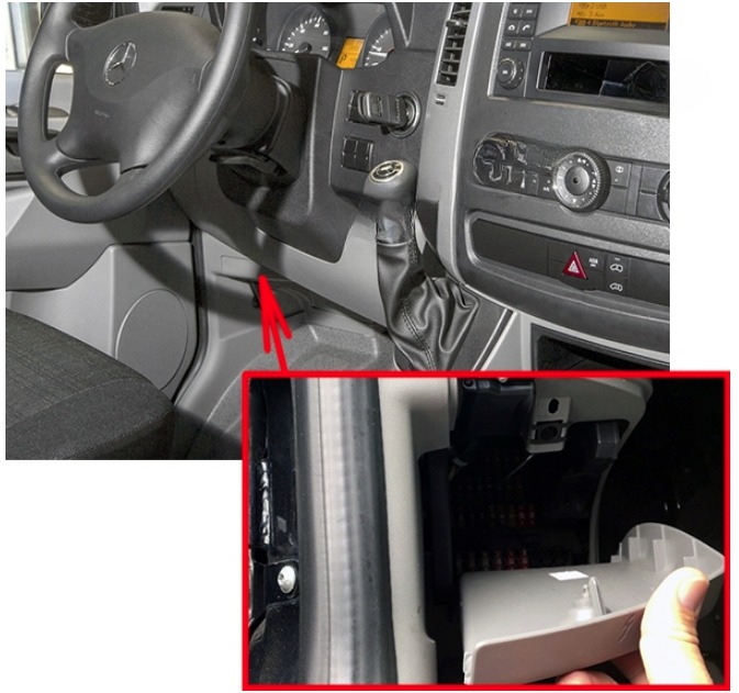 Mercedes-Benz Sprinter Fuse Box Diagrams and Location Guide (2006 - 2018) Fig 1