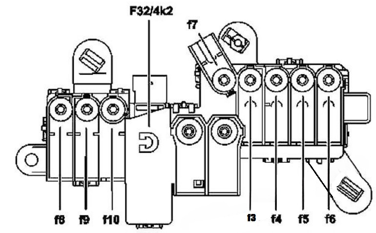 Mercedes (CL & S-Class) Fuse Box Diagrams and Location Guide (2006 - 2014) Fig 10