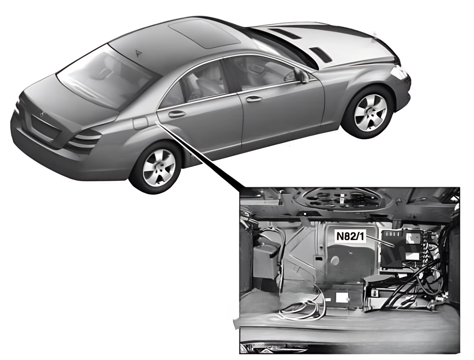 Mercedes (CL & S-Class) Fuse Box Diagrams and Location Guide (2006 - 2014) Fig 11