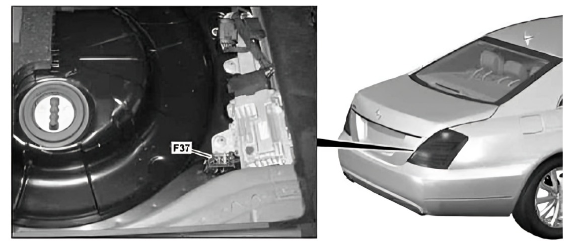 Mercedes (CL & S-Class) Fuse Box Diagrams and Location Guide (2006 - 2014) Fig 12