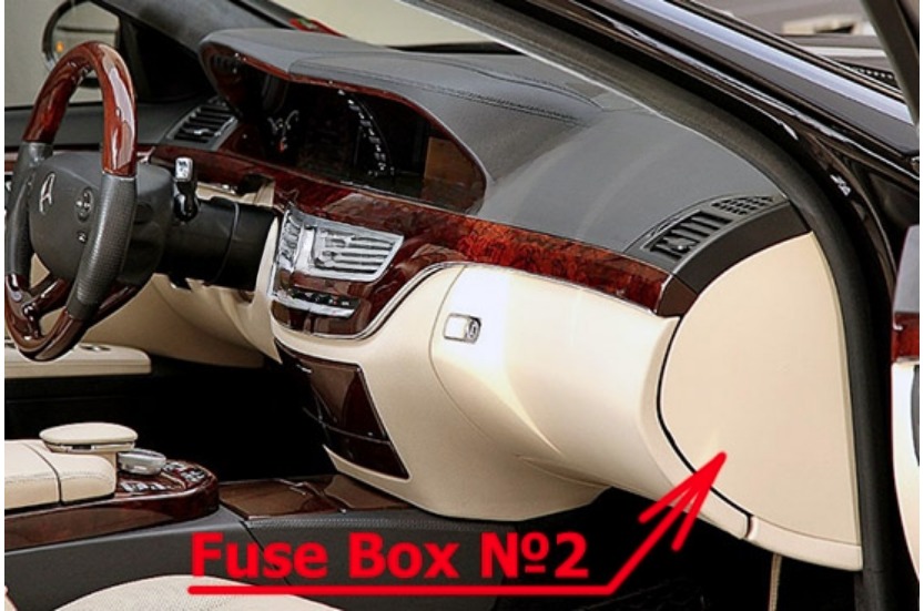Mercedes (CL & S-Class) Fuse Box Diagrams and Location Guide (2006 - 2014) Fig 3