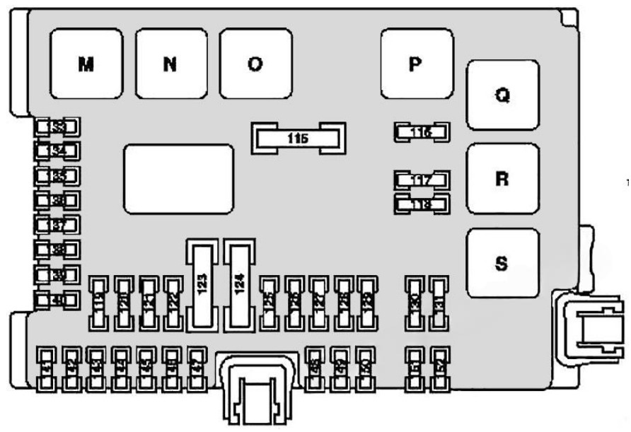 Mercedes (CL & S-Class) Fuse Box Diagrams and Location Guide (2006 - 2014) Fig 6