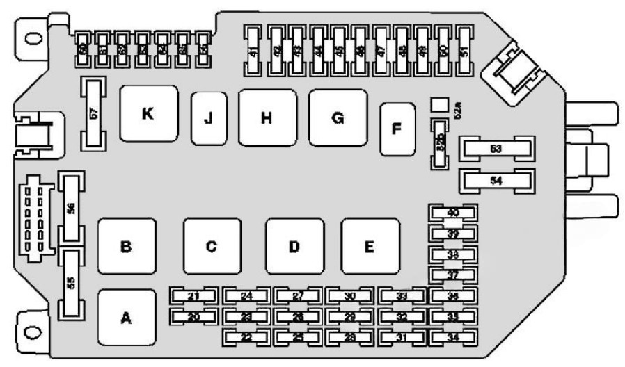 Mercedes (CL & S-Class) Fuse Box Diagrams and Location Guide (2006 - 2014) Fig 8