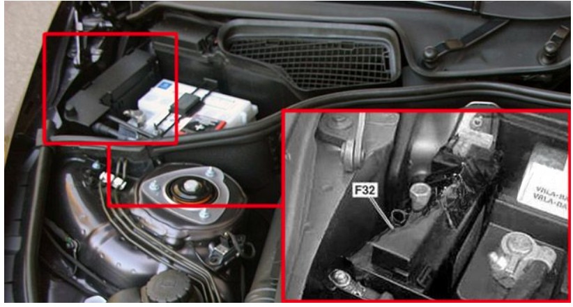 Mercedes (CL & S-Class) Fuse Box Diagrams and Location Guide (2006 - 2014) Fig 9