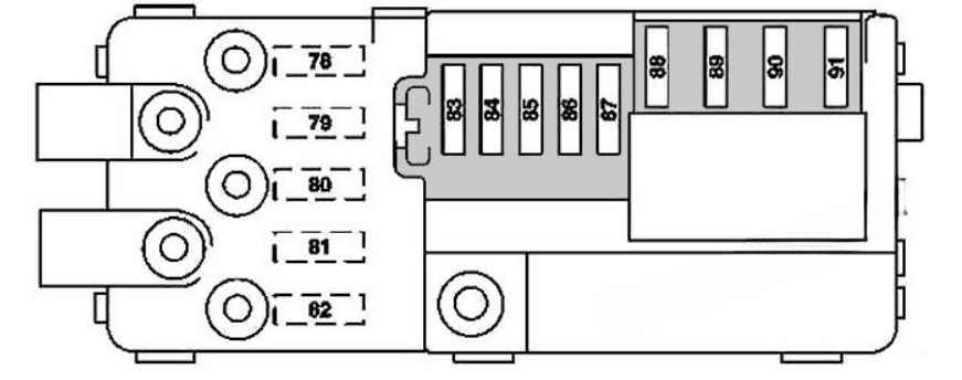 Mercedes (M & ML-Class) Fuse Box Diagrams and Location Guide (2006 - 2011) Fig 11